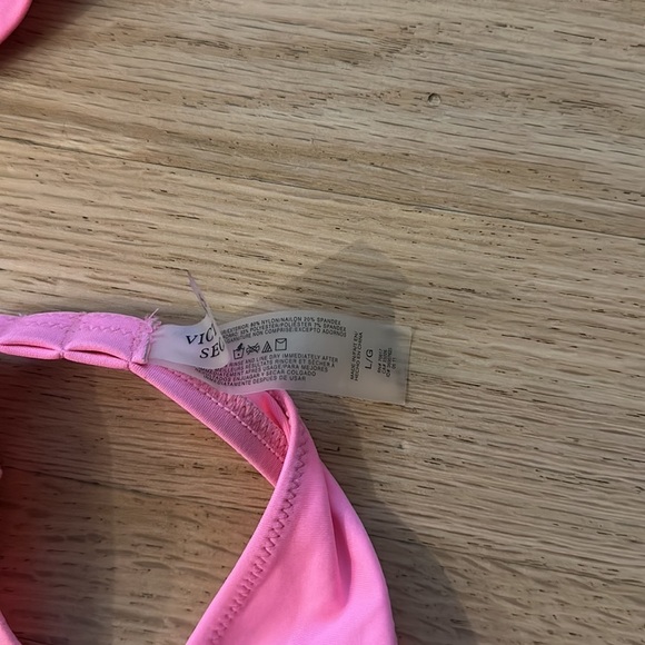 Victoria Secret Swimsuit Set hot Pink - Size L - Picture 7 of 7